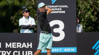 David Puig at the International Series Singapore on the Asian Tour