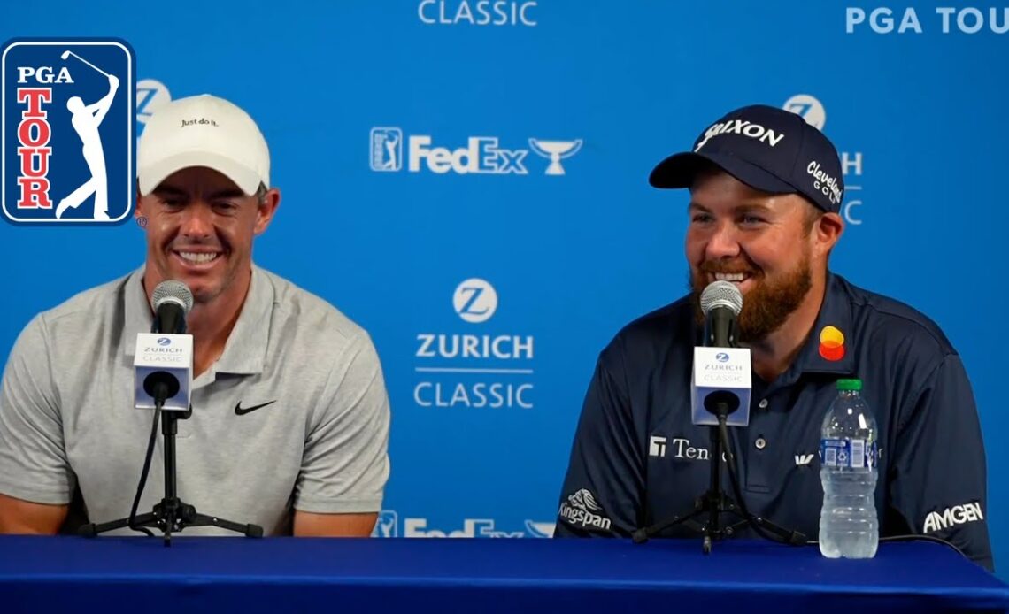 McIlroy and Lowry's full press conference ahead of Zurich Classic