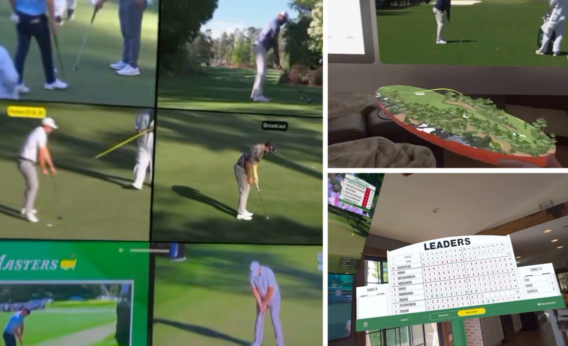 Mind-Blowing Footage Shows What Watching The Masters On Apple Vision Pro Looks Like