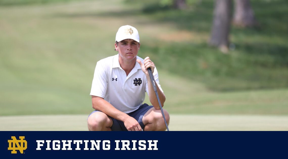 Modleski Leads The Way At ACC Championships – Notre Dame Fighting Irish – Official Athletics Website