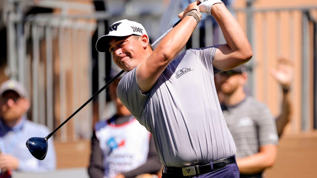 PGA Tour’s Justin Lower takes lead on birthday at Valero Texas Open