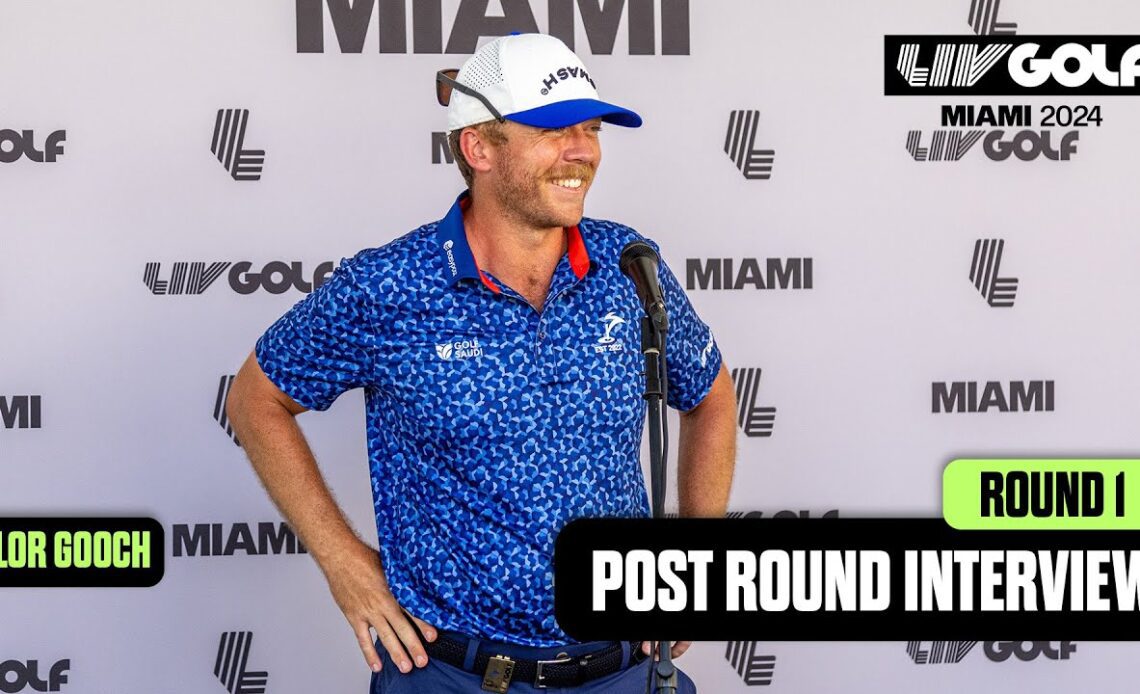 POST-ROUND INTERVIEW: Gooch Credits The 'Stache | LIV Golf Miami