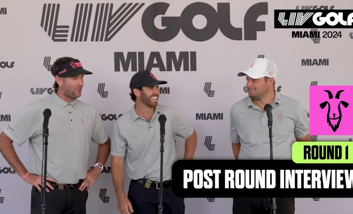 POST-ROUND INTERVIEW: RangeGoats Giving Away (Literal) Goats | LIV Golf Miami