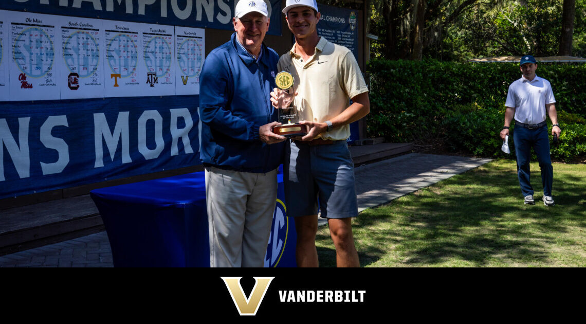 Sherwood Named SEC Scholar Athlete of the Year – Vanderbilt University Athletics – Official Athletics Website