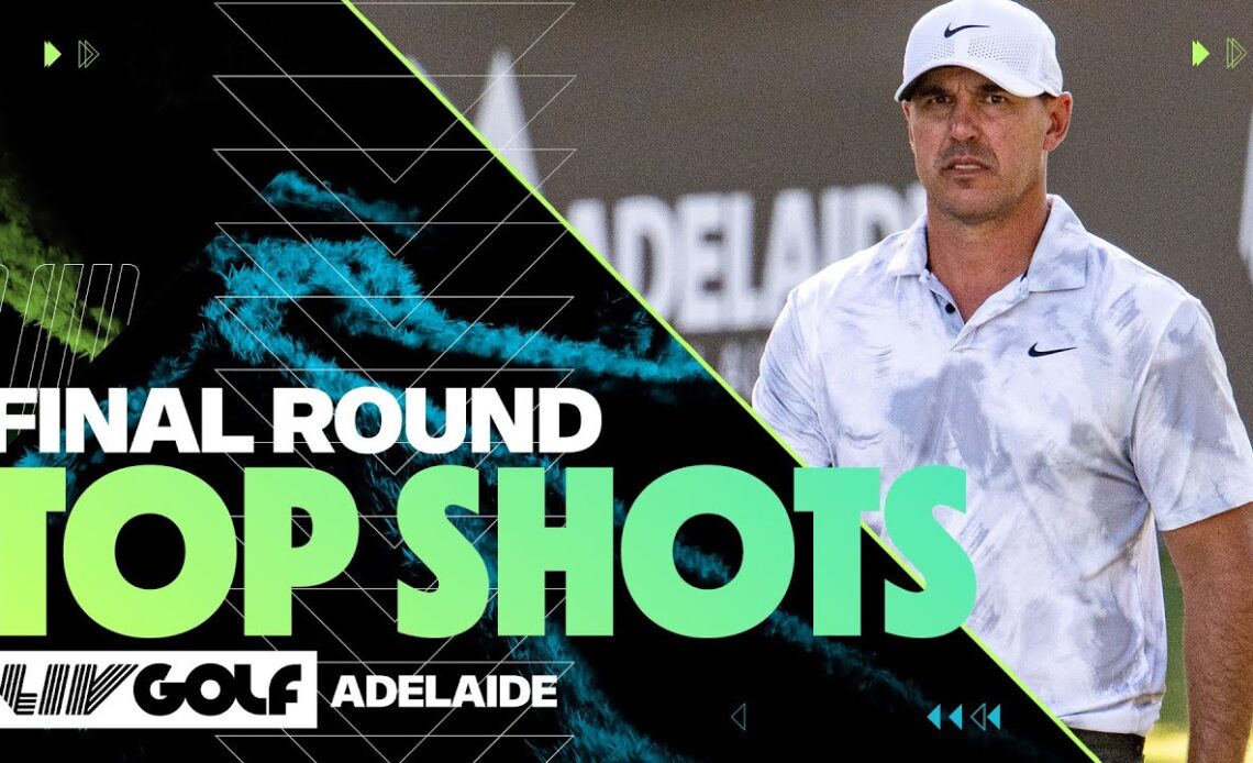 TOP SHOTS: Highlights Of The Best Shots From Round 3 | LIV Golf Adelaide