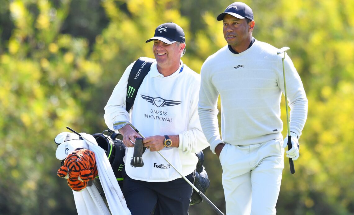 Tiger Woods To Continue With New Caddie At The Masters