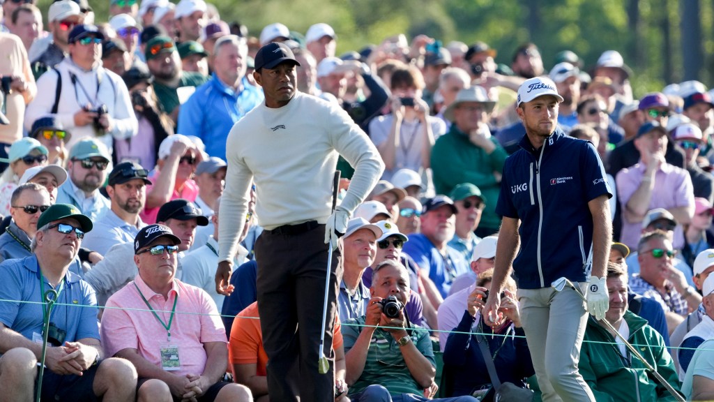 Tiger Woods plays well ahead of 2024 Masters at Augusta National