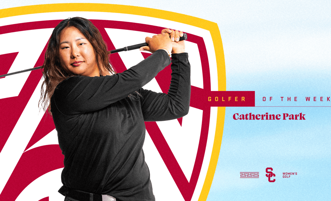 USC's Catherine Park Tagged for Her Second Pac-12 Golfer of the Week Award