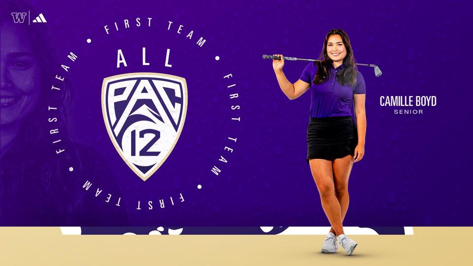 UW's Camille Boyd Named To All-Pac-12 First Team