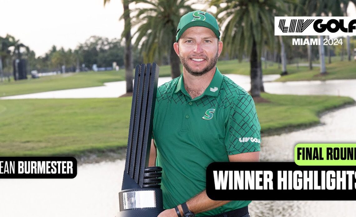 WINNER HIGHLIGHTS: Burmester Triumphs at Doral | LIV Golf Miami