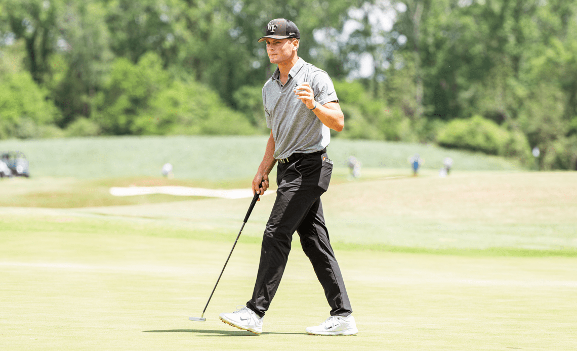 Wake Forest Leads After Day 1 of the 2024 ACC Men’s Golf Championship