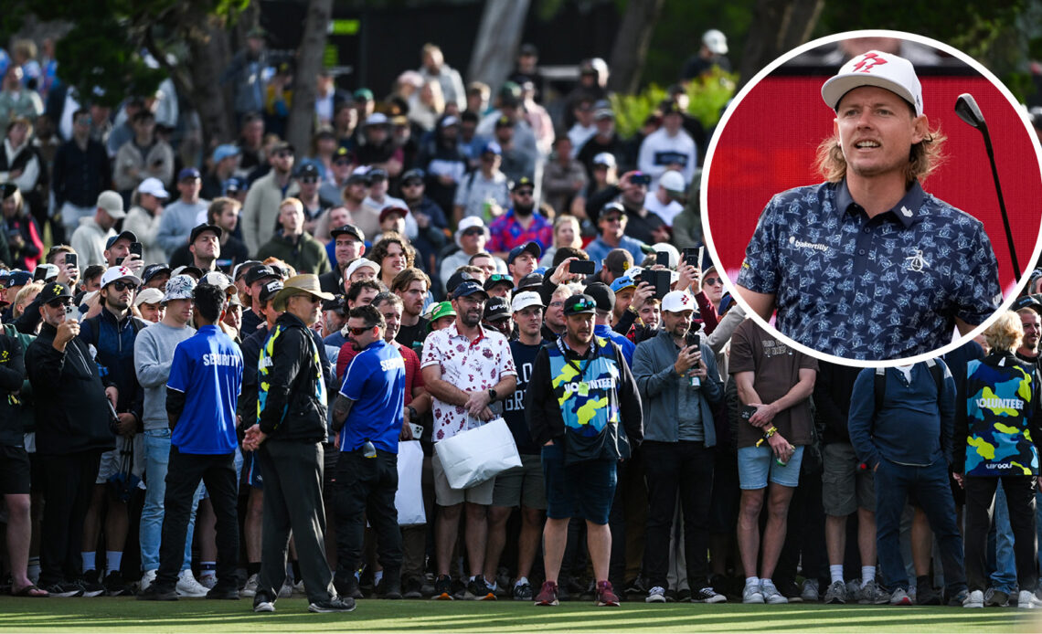 Watch: Huge Crowd Follows Cam Smith Down 18 At LIV Golf Adelaide