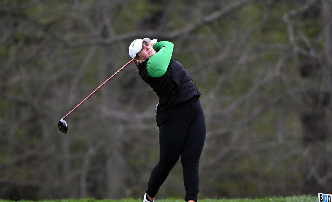 Women’s Golf Leads Big Ten Championship After First Round