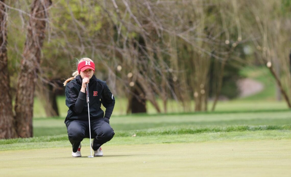 Women's Golf in First After Two Rounds at Rutgers Invitational