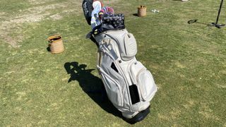 Sunday Golf Big Rig Bag in action