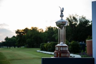 Charles Schwab Challenge trophy
