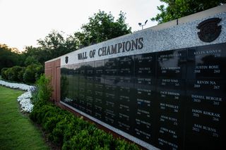 Colonial Country Club's Wall of Champions