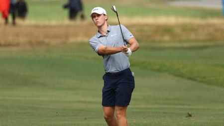 Evans Finishes First Round at NCAA Championship