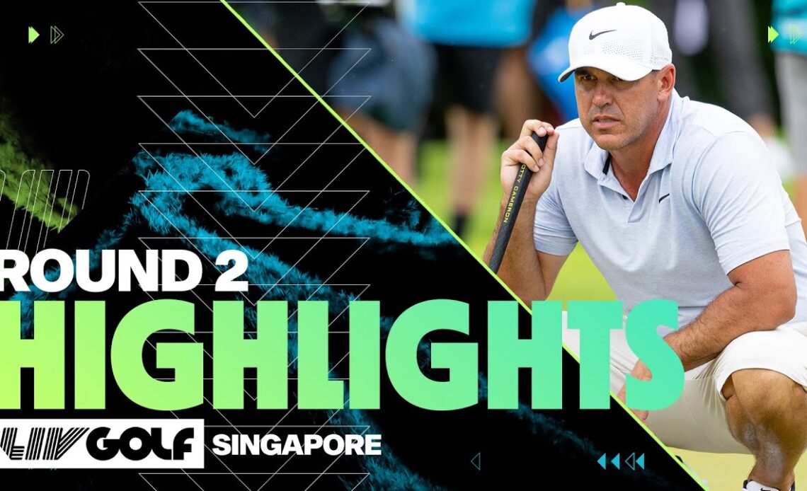 FULL HIGHLIGHTS: LIV Golf Singapore | Round 2 | 2024