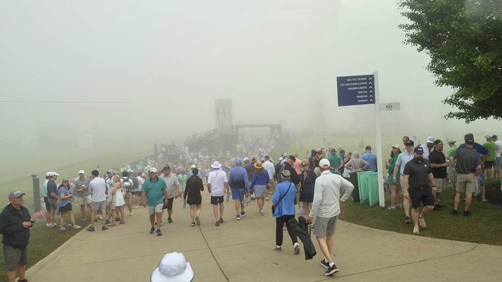 Fog delays play Saturday at 2024 PGA Championship