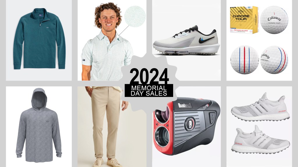 Golf equipment sale, apparel sale