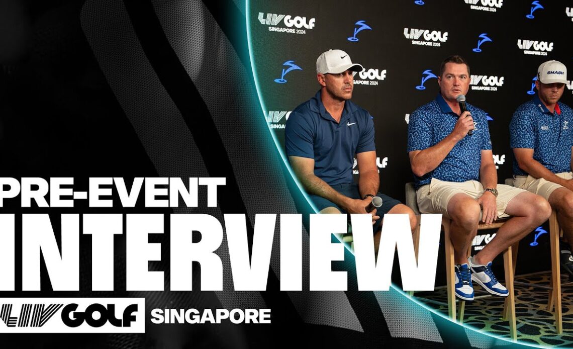 INTERVIEW: Smash GC Not Resting On Last Year's Results | LIV Golf Singapore