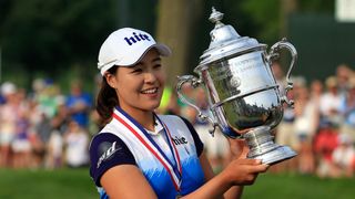 In Gee Chun with the US Women's Open trophy