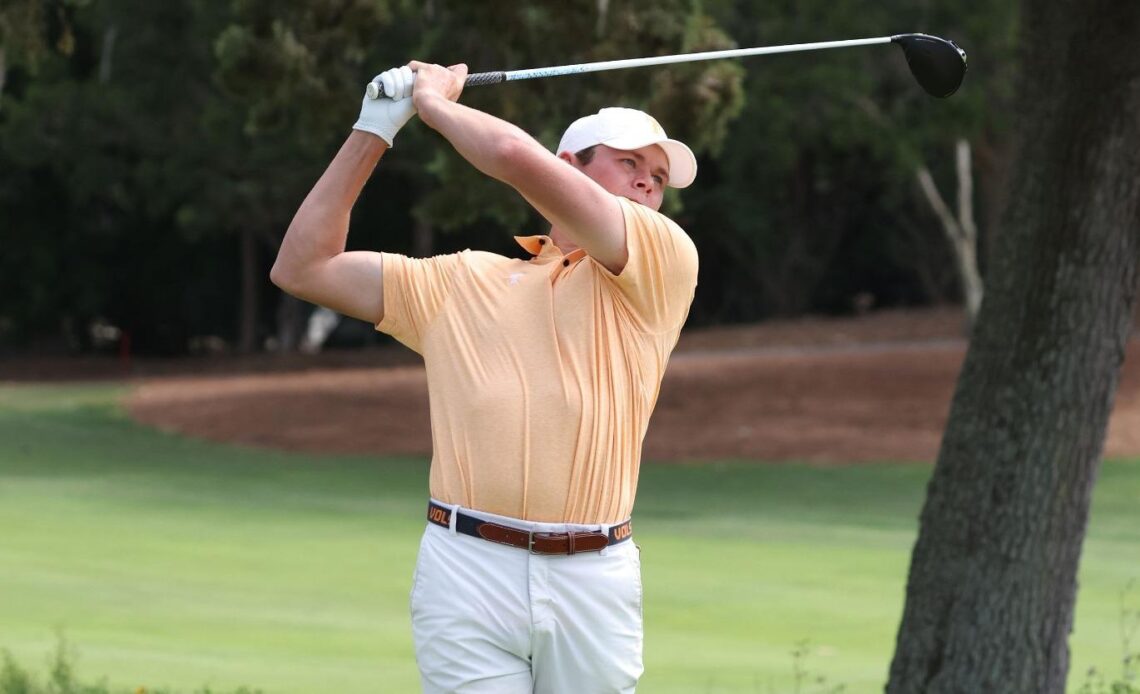 Lewis Tied First as #5 Vols Sit Third Ahead of Round Two at NCAA Austin Regional