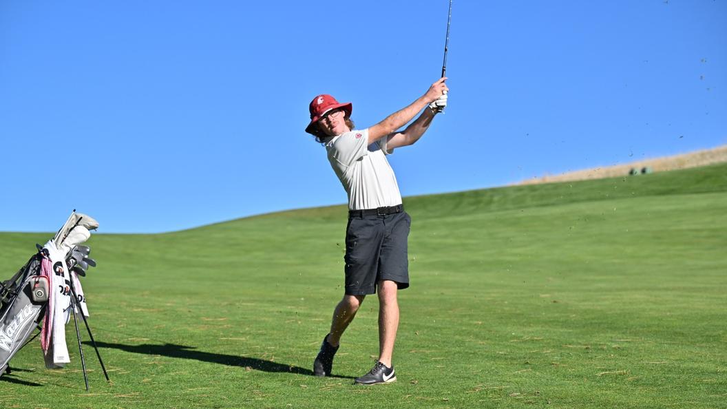 Men’s Golf in Fourth, Bebich Tied for First After Day One at NGI