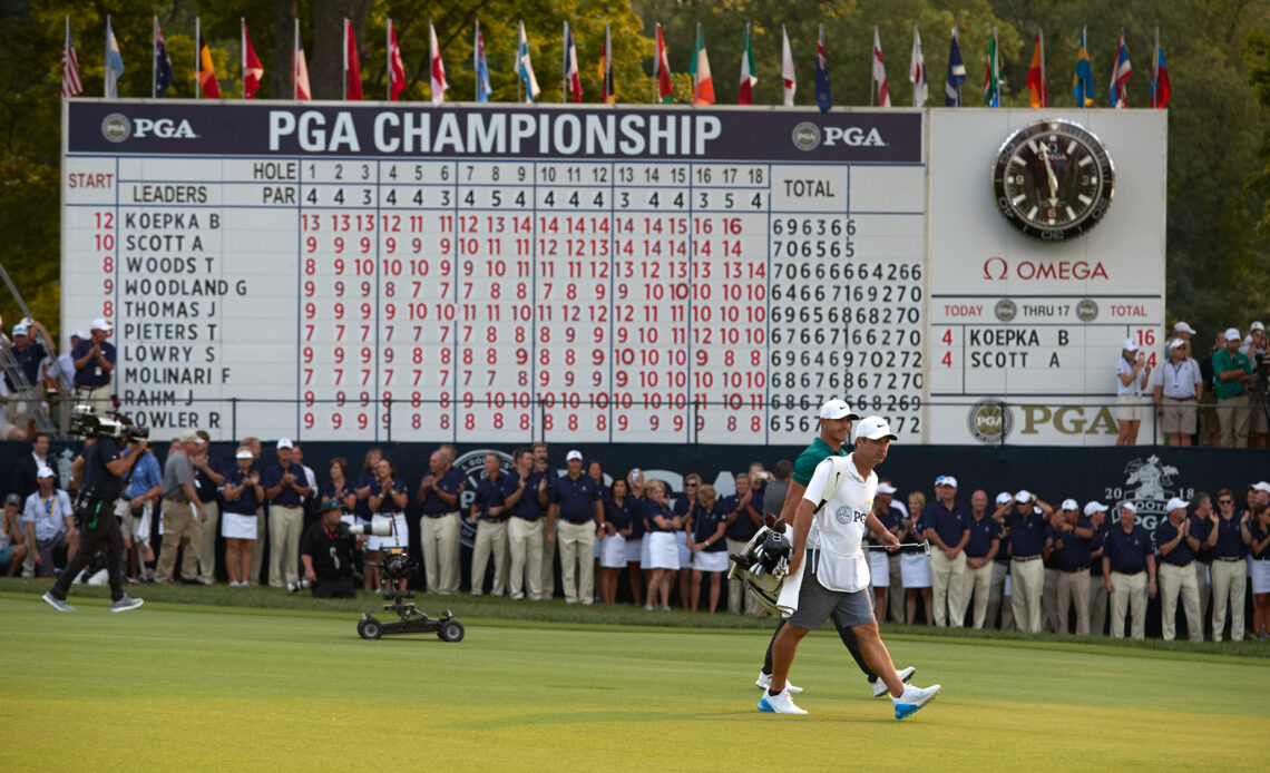 PGA Championship Winning Scores Through The Years