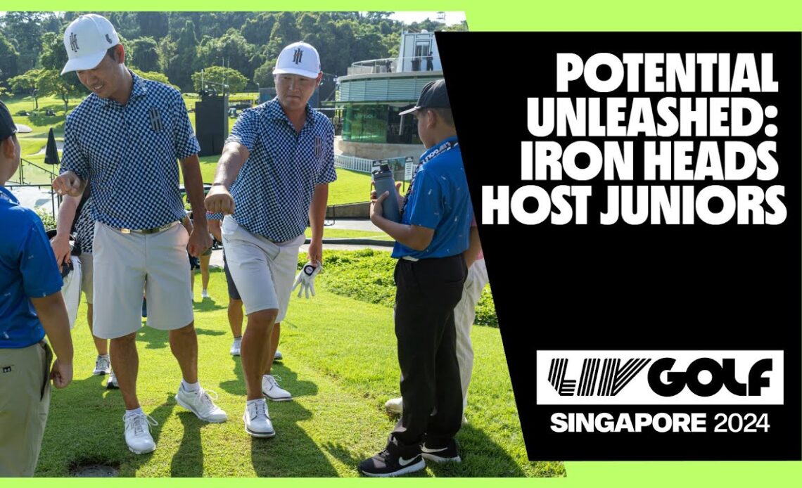Potential Unleashed: Iron Heads Host Junior Golfers | LIV Golf Singapore