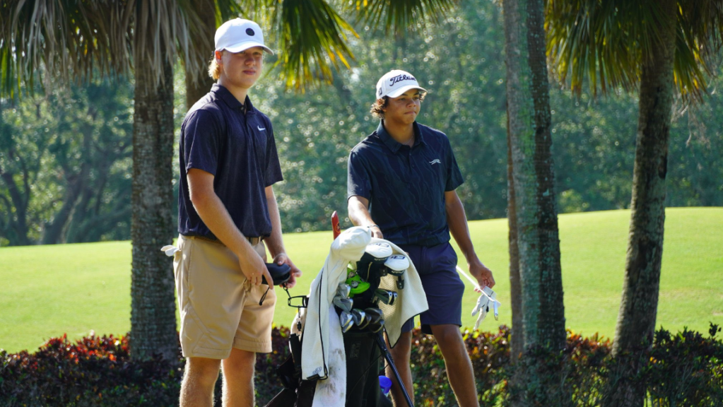 Tiger Woods, Trevor Immelman watch sons play in AJGA event