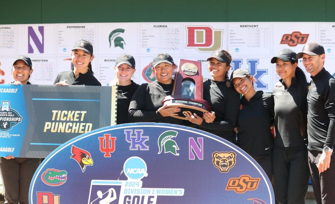 USC Women’s Golf Wins NCAA Record 15th Regional Championship in East Lansing