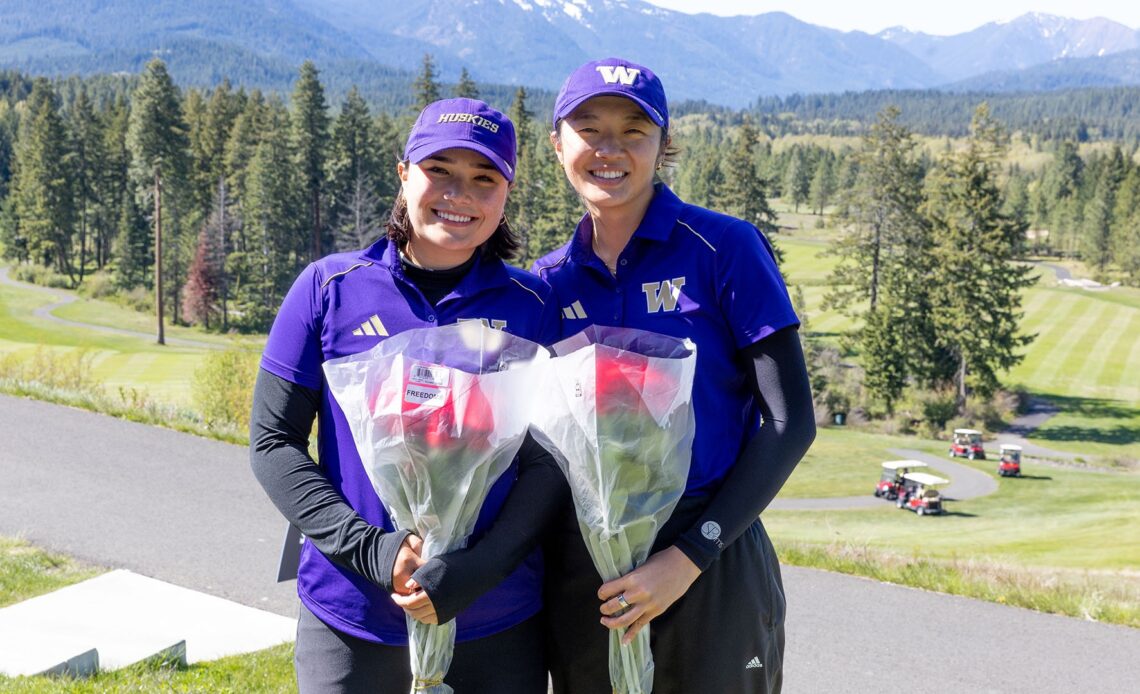 The final round of the Cle Elum NCAA Regional golf tournament hosted by the University of Washington at Tumble Creek Golf Course at Suncadia Resort in Cle Elum, Wash. on May 8, 2024. (Photography by Scott Eklund/Red Box Pictures)
