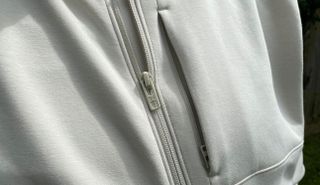 A close up of the Under Armour Tour Tips Full-Zip Bomber Jacket