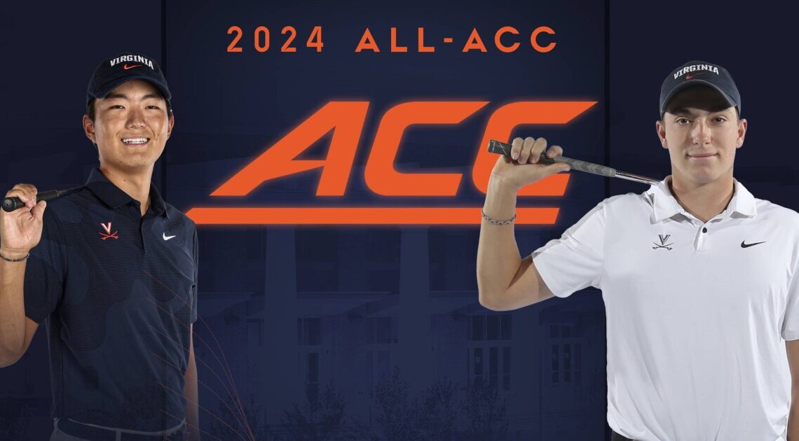Virginia Men's Golf | Ben James and Bryan Lee Named to All-ACC Team