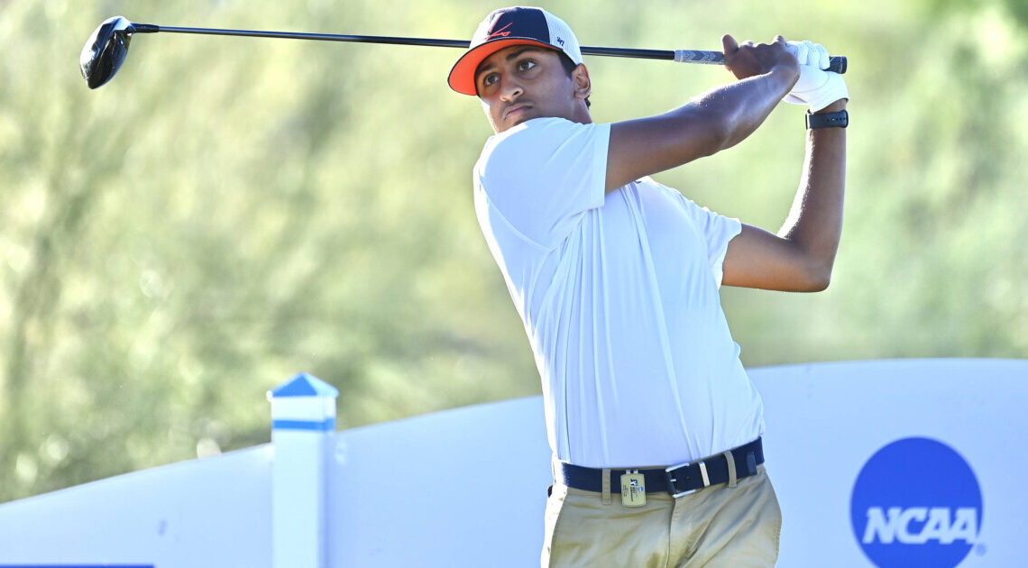 Virginia Men's Golf | Patel Powers UVA to First-Round Lead at NCAA Baton Rouge Regional