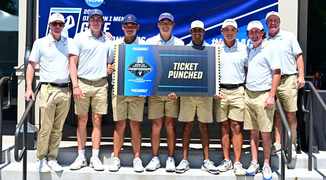Virginia Men's Golf | UVA Advances to NCAA Championships After Finishing Second at Baton Rouge Regional