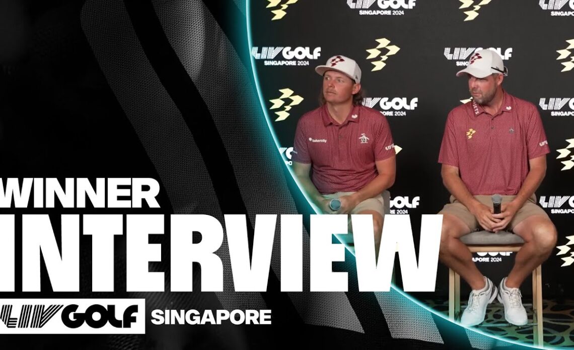 WINNER INTERVIEW: No "Hangover Effect" For Ripper GC | LIV Golf Singapore