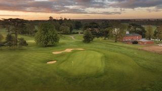 Brocket Hall Palmerston Golf Course 18th green