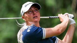 Charley Hull at the KPMG Women's PGA Championship