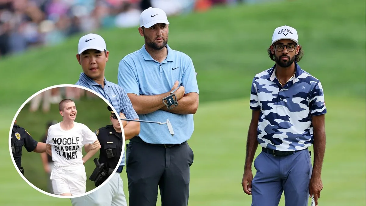 Akshay Bhatia 'Scared For Life' As Protestors Interrupt Travelers Championship