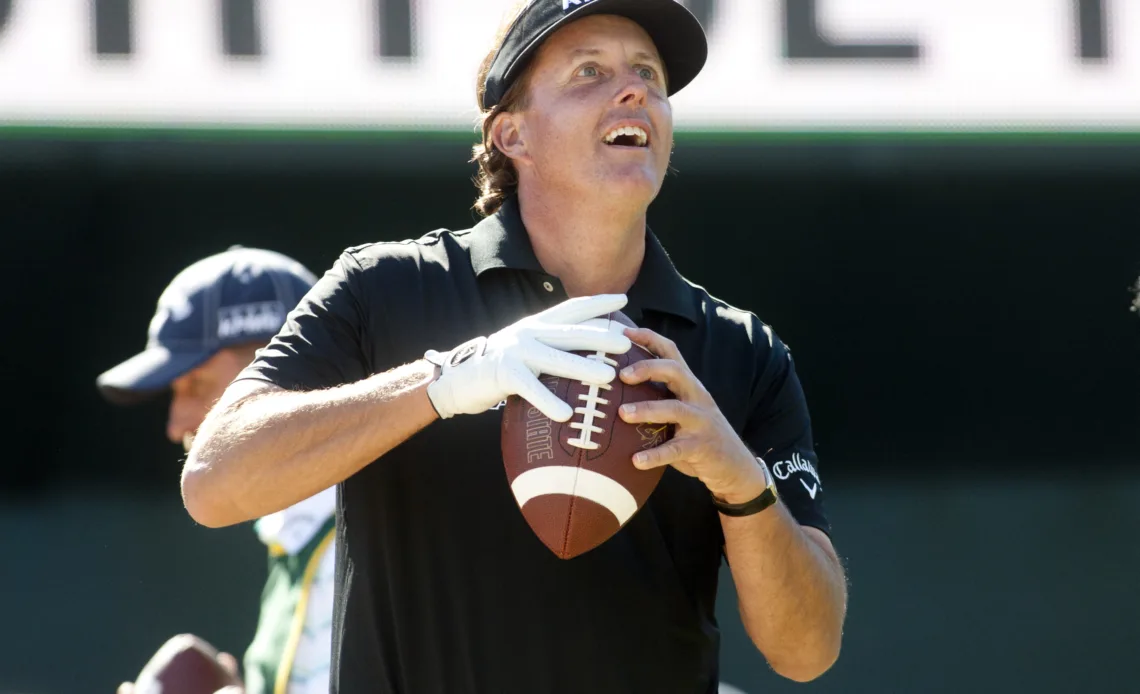 Phil Mickelson football