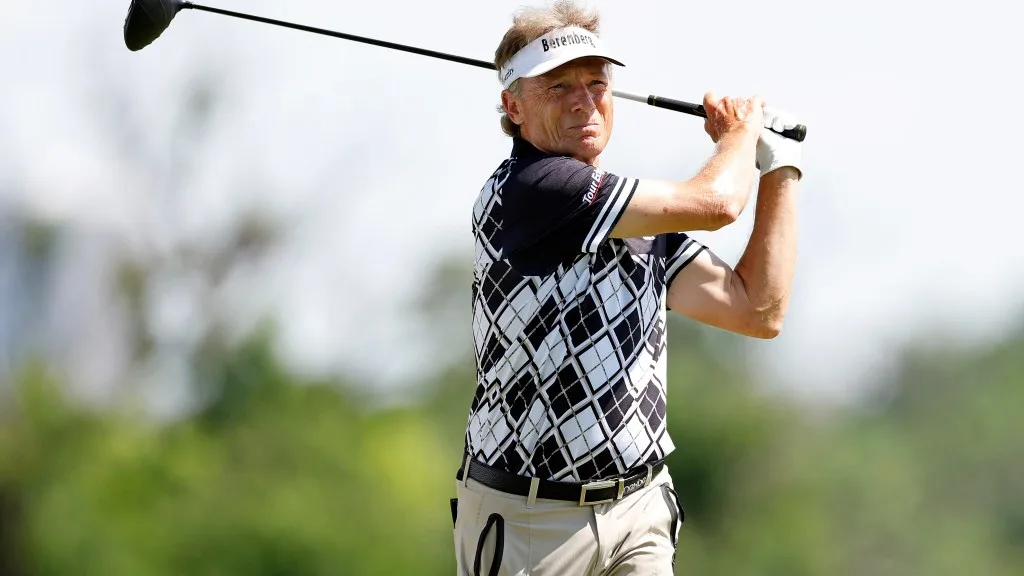 Bernhard Langer shoots 63, challenging for Principal Charity Classic