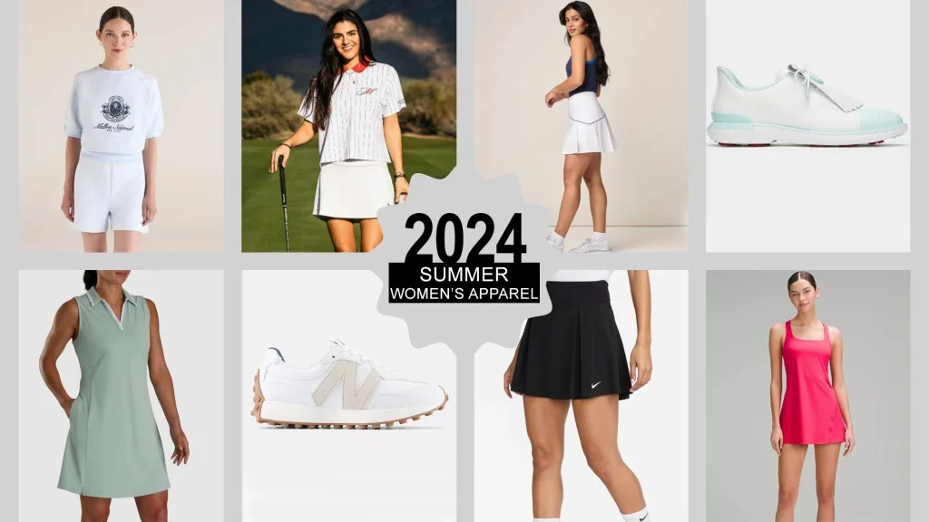 Best women’s golf apparel for summer 2024