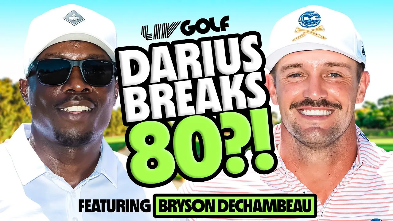 Darius Butler Breaks 80?!: Featuring Bryson DeChambeau