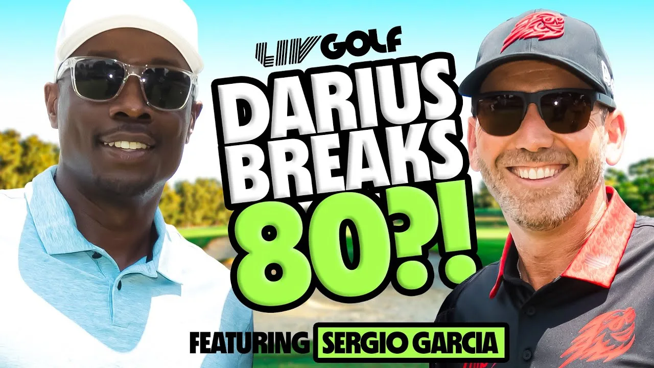 Darius Butler Breaks 80?!: Featuring Sergio Garcia - VCP Golf