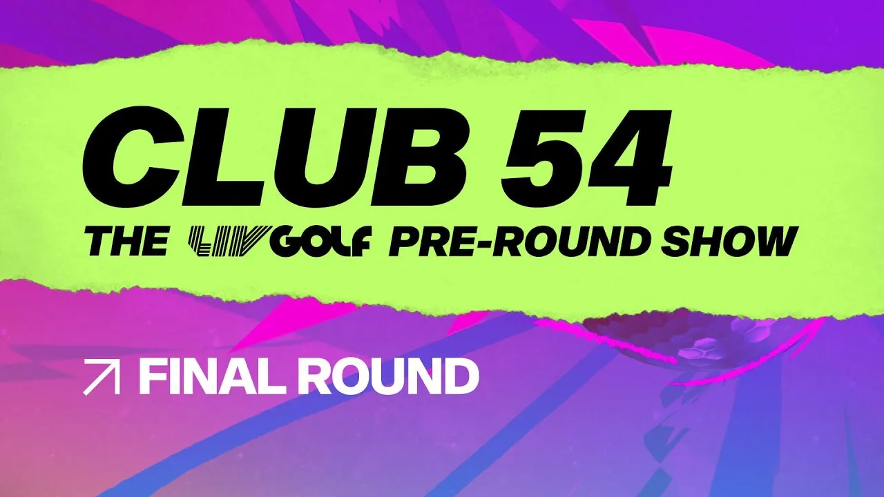 LIV GOLF HOUSTON|  PRE-ROUND SHOW  | FINAL Round | JUNE 9, 2024