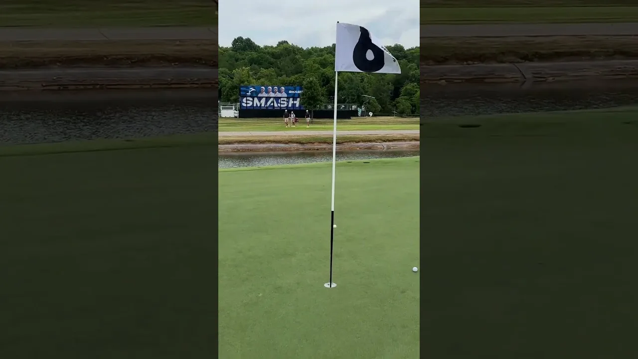Matt Jones is getting CREATIVE in Nashville!!!! 💯🙌 #livgolf #shorts