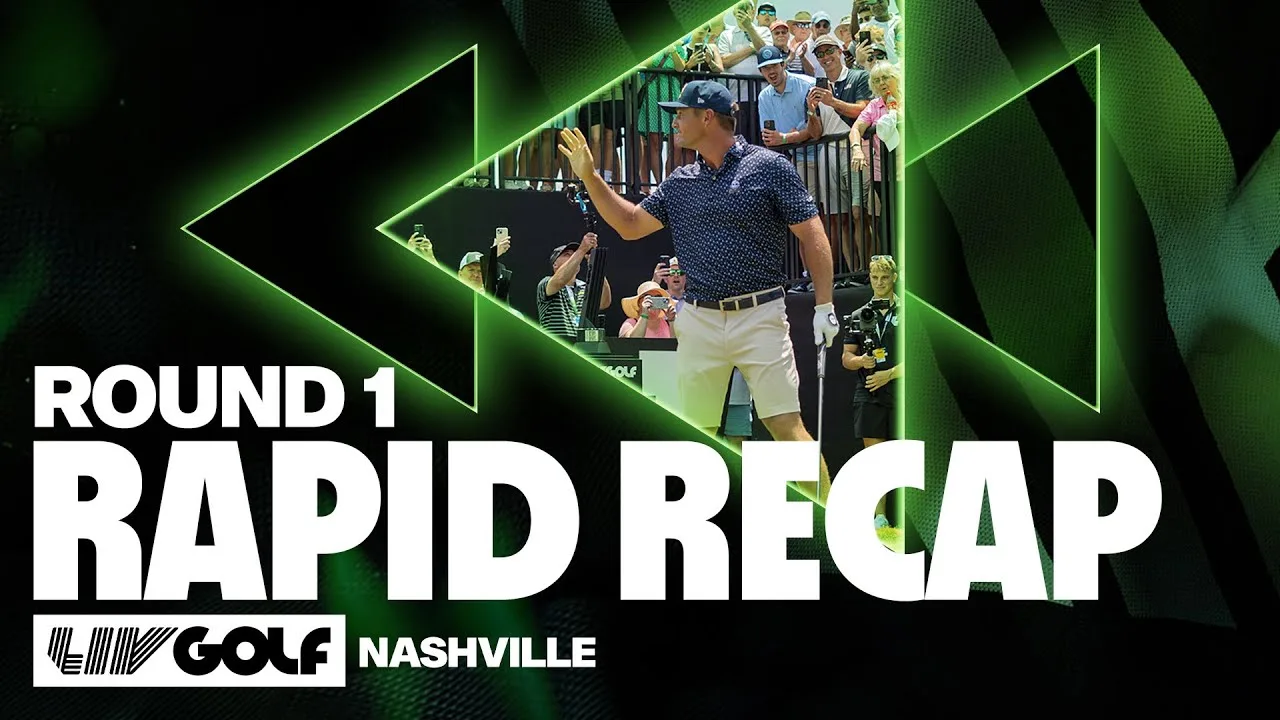 RAPID RECAP: U.S. Open Champ DeChambeau Stars On Day 1 | LIV Golf Nashville